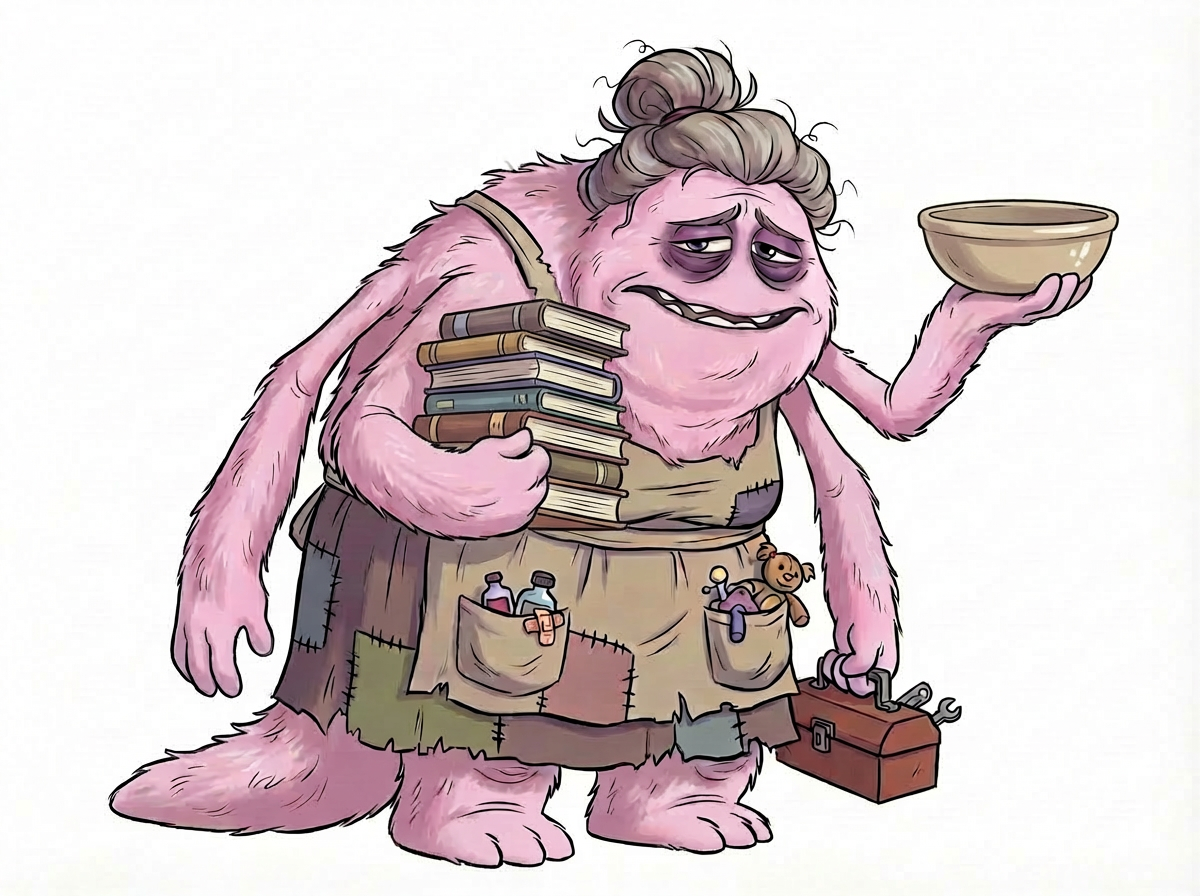 Nan, a Monster from For the Love of Maggie